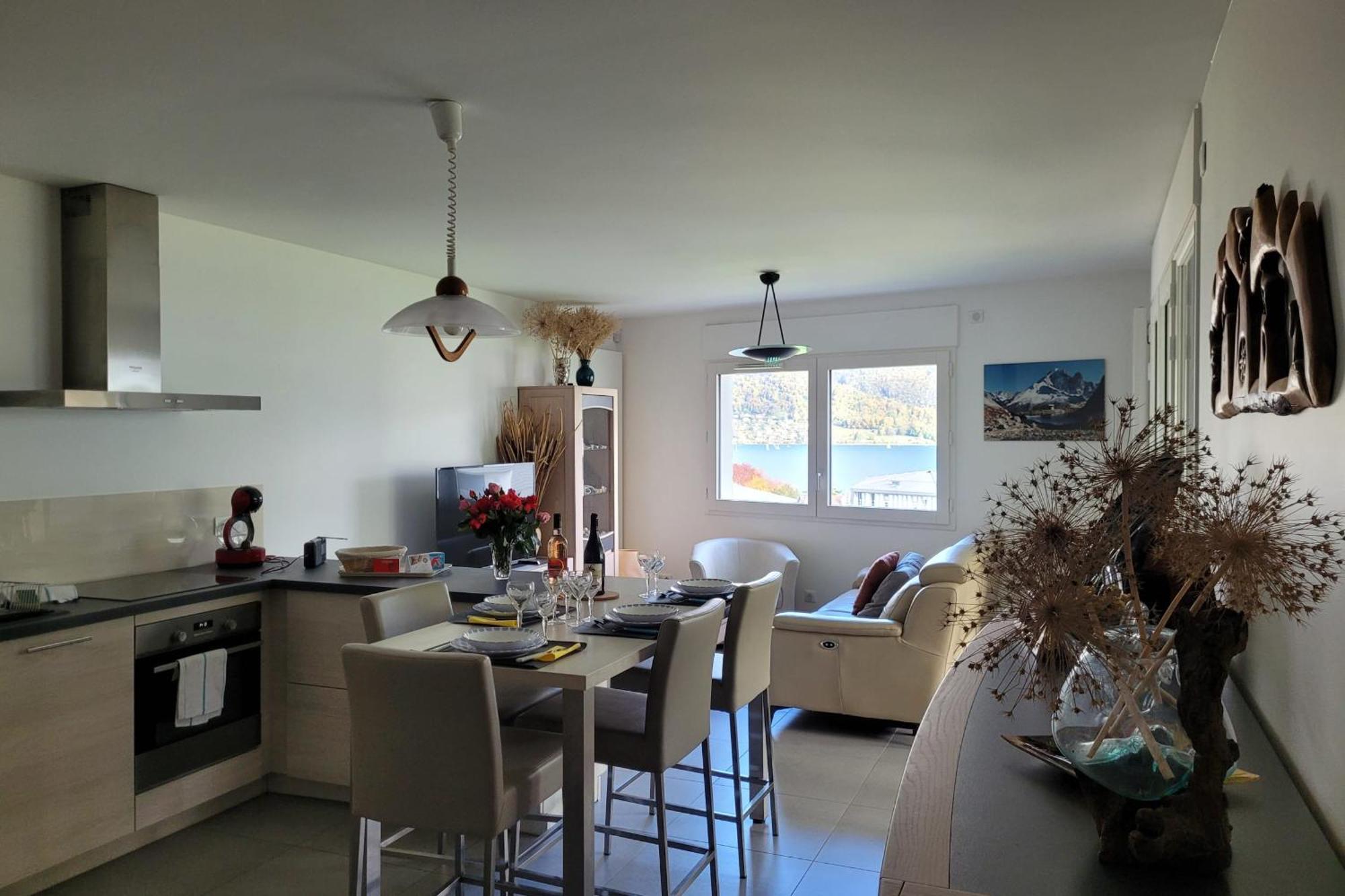 Le Tableau Du Lac 507 - 2 Bedrooms Apartment With Lake View Terrace Άννεσι Εξωτερικό φωτογραφία